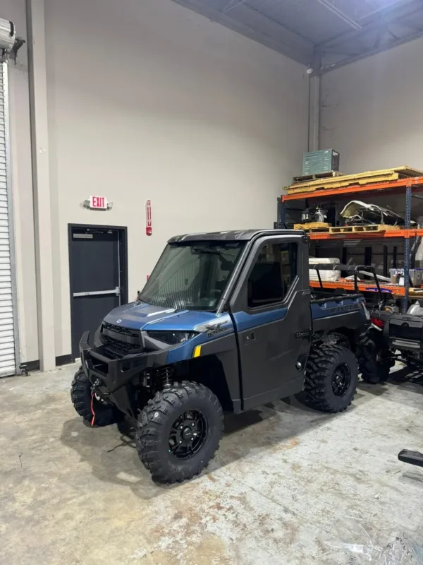 Polaris Ranger side-by-side cleaned during auto detailing in Houma, LA