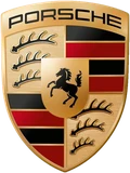Porsche logo, one of the vehicle brands South Side Detail And Tint tints and details in Houma, LA