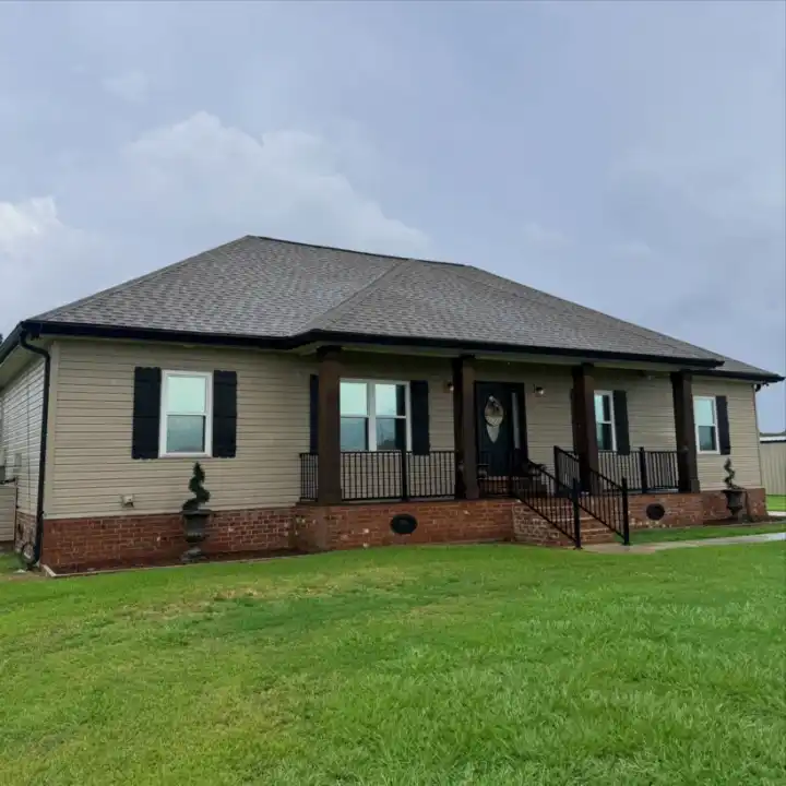 Single-story home with residential window tint near Bayou Cane, LA